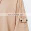 Mens Oversized Fit Tan Drop Shoulder Sleeve Pocket Sweatshirt