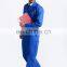 Customized European Cotton Overalls Work Uniforms Men Blue Overalls Workwear Safety