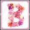 Aidocrystal 2017 new handcrafts Custom Floral Letter Baby Shower Nursery Wall Decor