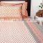 export quility hand blok printed /screen printed bedsheet /wedding set / Comforter Set