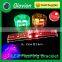 Screen logo print New design Soft plastic led light bracelet for party