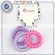 Telephone Wire Line Hair Accessories Ring Gum black / Colored Elastic Hair Bands Girl Scrunchy Rubber Hair Band