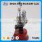 Silver color resin material Custom logo women football trophy
