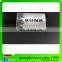 promotion price credit card size stainless steel metal visiting card