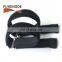 Logo printing Non slipping rubber battery strap with hook and loop fastener