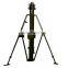 12m silver white manual and hand crank ham radio tower
