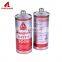 Wholesale brake fluid oil metal tin can with printing