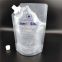 Clear intestinal lactobacillus stand up with spout compound package bag/doypack