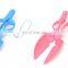 Pet Cat Litter Cleaning Pooper Scooper Dog Poop Picking Scissor Shaped Poop Clip