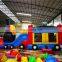 Outdoor Train Electric pump for bouncy castle with slide ,Inflatable bouncer jumping castle