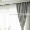 Wholesale Nordic Style Design Polyester Living Room Bedroom Star Jacquard Ready Made Blackout Shade Grey Curtains For Home