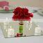 Wedding decoration rectangle round table centerpiece mirror 12 pcs per set