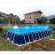 PVC Inflatable Water Toys Family Plastic Rectangular Water Park Swimming Frame Pool for Sale