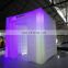 Portable inflatable photo booth with led light/ Inflatable cube photo booth cube tent