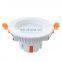 indoor round plastic aluminum smd recessed slim 18w celling led panel light ce Rohs approved led downlight