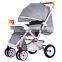 Baby stroller light weight foldable pushchair adjustable pram