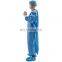EN 13795 Isolation Gowns Medical Disposable Hospital Patient Blouse Surgical Blue
