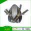 Zipper Metal 8# Eco-friendly Antique Brass Teeth Open End With Puller A-15-140