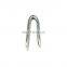 Stainless Steel Nail Mattress Assorted U Type Nails Steel Barb Wire Fence U Clips
