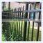 China manufacture durable and cheap 2-rail flat top fence landscape aluminum edging fence