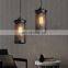 Retro industrial style iron net pendant light for decorate