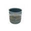 custom sea style desktop office desk round ceramic sublimation pen pencil holder