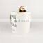 cute white silk screen printing 3d animal ceramic coffee mug