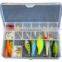49pcs Mixed fish kit Minnow Wobblers Crankbait Hard Bait Tackle Artificial Fishing Lure Set