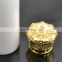 hotel bathroom amenities bottle 35ml with Gold crown lid for shampoo bath gel bath salts body lotion