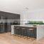 Ready Assemble US Black Lacquer Kitchen Cabinets LED Kitchen