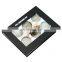 Transparent cosmetic empty palette packaging customized makeup 6 pan eyeshadow palette with clear window