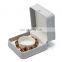 Factory hot sell pu leather  jewelry packaging box portable travel box bracelet box