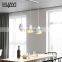 HUAYI Contemporary Style Iron Kitchen Dining Room Nordic Hanging LED Decorative Pendant Light Chandelier