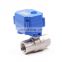 Brass/UPVC/SS304 AC85-265V motorized control Ball valve CWX-15N