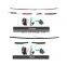 fit for Audi A6 S6 C8 LED light dynamic through-flow taillight upgrade exterior modification with trim strips 2019 2020 2021
