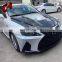 CH Good Price Front Grille With Light Fit Bummper Grill Front Mesh Grille For Lexus IS 2012-2016 Upgrade to 2020