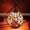 tiffany table lamp stained glass rose night light LED decoration light