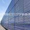 Wind break wall mesh Three Peak Aluminum Windproof and dust suppression net