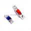 Powder coated roller slide aluminum sliding window cabinet Hardware roller with nylon wheel roller