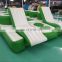 Hot cheap inflatable water floating island / Hot inflatable floating water park / Inflatable water floating bed