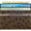 high quality luxury colorful genuine ostrich skin leather credit card holder change wallet purse