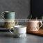 Souvenirs Handmade Tazas Blancas Japanese Mug 11 Oz White Clay Mug 300 ML White  Wabi Sabi Party Cups Cauldron Mugs For Gifts