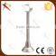 Extendable complete eyelet metal curtain pole with metal ball finials