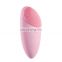Hot Sale Silicone Vibration Facial Cleansing Brush Mini Facial Cleansing Brush To Face