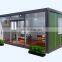 EU certificate prefabricated flat pack 20ft living house container house luxury