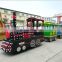 zoo kids electron steam tourist old fashion battery operated trackless train