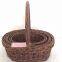 Colors And Style Available Wicker Basket Arc Top Shape