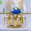 Wholesale Elegant Shining Luxury Stainless Steel Hotel Restaurant Dining Banquet Rectangle Table