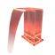Pikes Decorative Acrylic Outdoor RGB Waterfall  With LED Swimming Pool Fountain