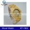 wholesale natural wooden mens' quartz wooden watch